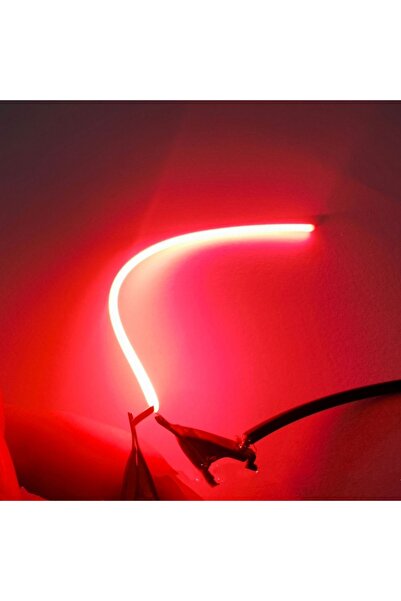 Choice 80MM 10PCS Red DC 3V Free Cut Flexible COB LED Filament DIY Edison Bul...