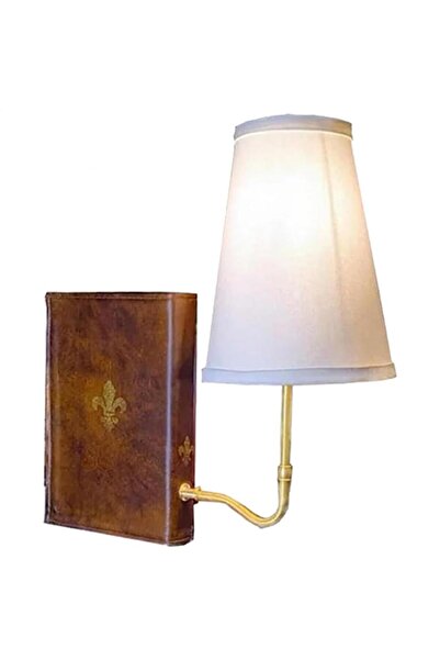 Choice مصباح طاولة عتيق بتصميم كتاب أبيض، مصباح رف كتب، مصباح رف ديكوري فريد ...