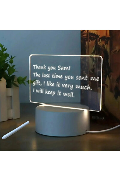 Choice لوحة ملاحظات مزودة بمنفذ USB وقلم للكتابة، مصباح ليلي للأطفال، مصابيح ...