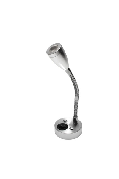 Choice Warm White (2700-3500K) 3W Silver with Hose LED Hose Spotlight Spot Re...