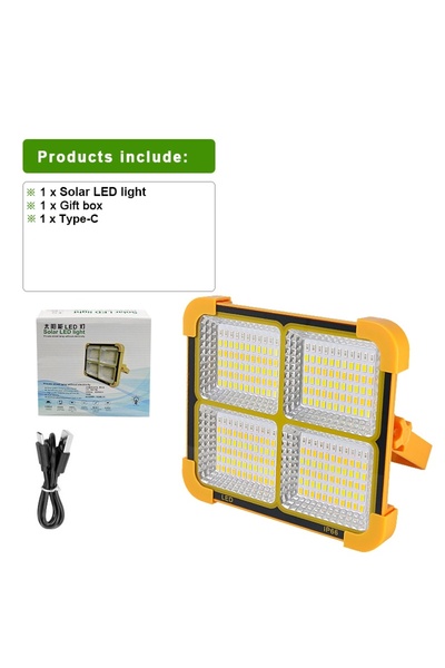 Choice مصباح LED شمسي جديد 2025، مصباح شمسي خارجي بقوة 35000000 لومن، مصباح L...