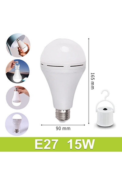 Choice 15w white light 7W/9W/12W/15W Emergency Light Bulb LED Handheld Hangin...