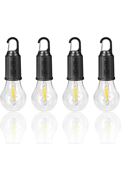 aiopp 4 قطع/4 قطع/قطعتين/قطعة واحدة من مصابيح التخييم القابلة لإعادة الشحن، م...