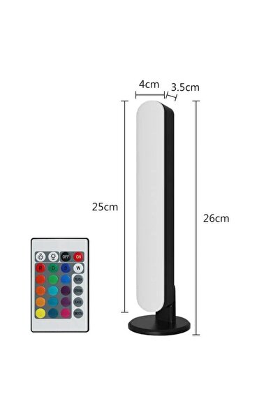 Choice 1PCS Music Sync LED Night Light Bars RGB Atmosphere Lamp With Remote C...