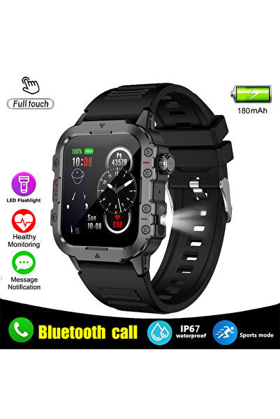 Choice ساعة ذكية جديدة للرجال باللون الأسود، إصدار 2025، مصممة للاستخدام العس...