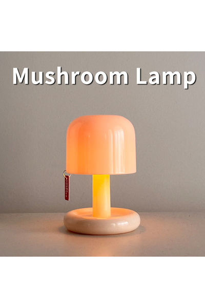 Choice مصباح طاولة LED أبيض قابل لإعادة الشحن عبر منفذ USB، مصباح ليلي صغير ع...