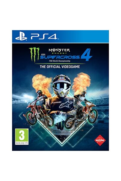 Milestone Monster Energy Supercross 4 pentru PlayStation 4