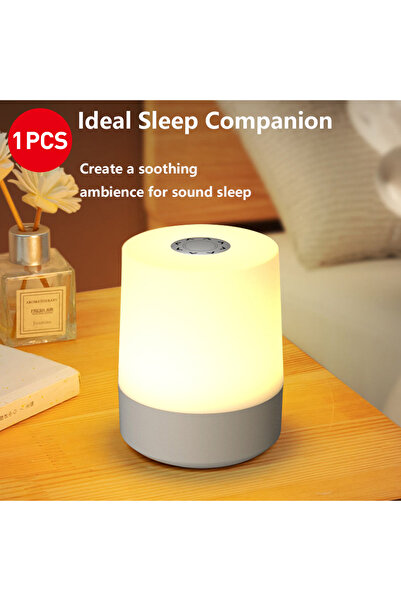 Choice مصباح ليلي يعمل باللمس قابل للشحن بتقنية LED، مصباح طاولة محيطي، مصباح...