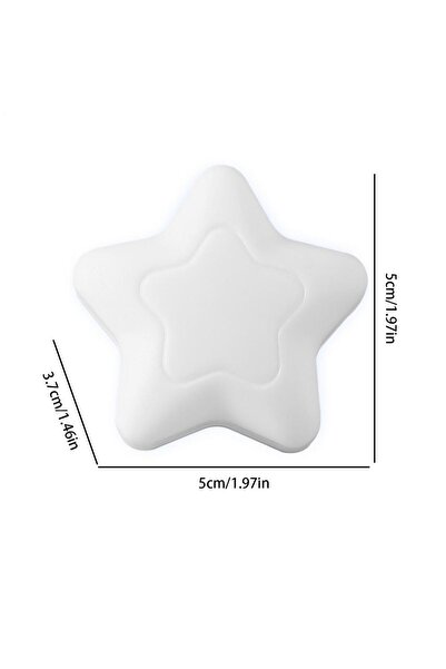 Choice مصباح ليلي أبيض يعمل بمنفذ USB على شكل نجمة، مصباح LED ليلي بجانب السر...