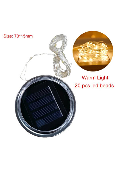 Choice 20 led beads-warm Solar Decorative Fairy Light Outdoor Waterproof Ligh...