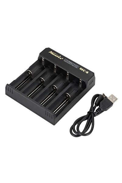 Choice C1 4-Channel 5V 2A USB Charger For 3.7v Rechargeable Li-ion Battery 26...