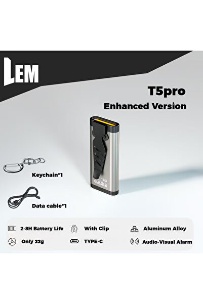 Choice1 1pc LEM LED Flashlight Outdoor Multi-use Portable Rechargeable Lightw...