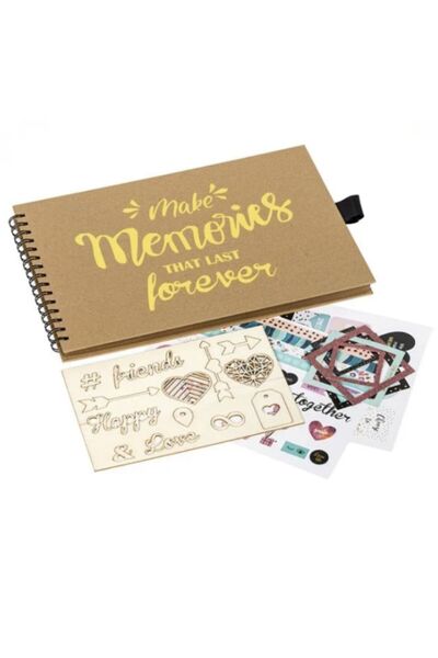 OEM Album scrapbook premium „Make Memories”, cu accesorii – Cadou creativ pen...