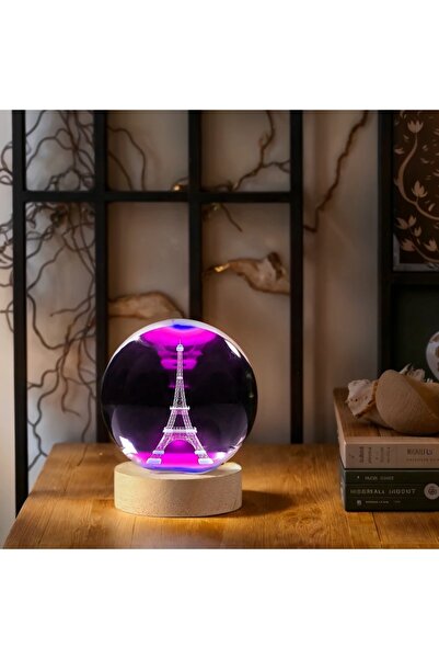 Choice قابس USB مقاس 3.15 بوصة، برج إيفل، قطعة واحدة، نقش ليزر ثلاثي الأبعاد،...