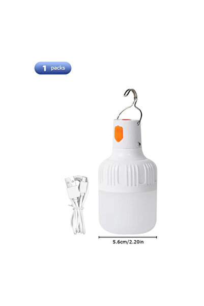Choice Ce USB Rechargeable Camping Light Bulb Super Bright Portable LED 3 Mod...