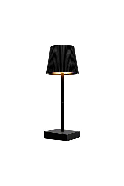 Choice مصباح طاولة LED جديد قابل لإعادة الشحن، أسود-2، بمفتاح لمس، 3 مستويات ...