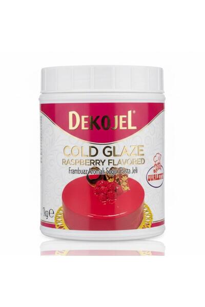 ovalette Jöle Frambuazlı 1 Kg – Pasta, Triliçe ve Tatlı Kaplama Jölesi