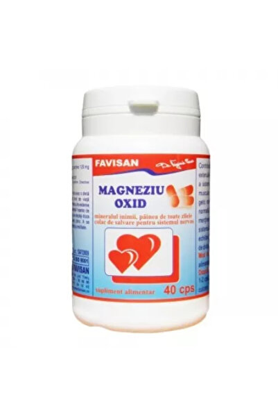 Favisan Οξείδιο του μαγνησίου, 40 κάψουλες,