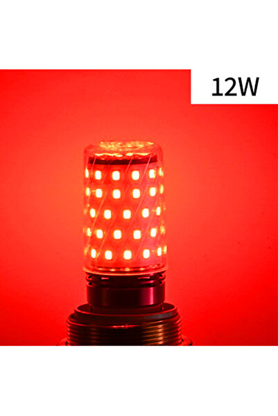 Choice مصباح LED أحمر E27 ملون على شكل ذرة، شريحة SMD 2835، خالٍ من الوميض، 1...