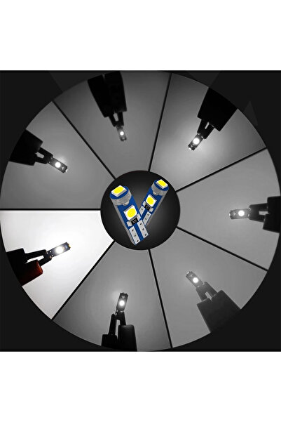 Choice White 5PCS T5 Led W3W W1.2W 17 37 73 74 LED Lamp Car Dashboard Instrum...