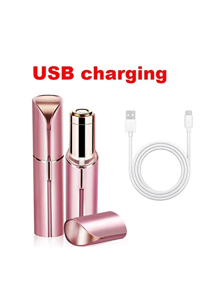 Choice Rose opp bag USB Portable Lipstick Type Female USB Charging Electric S...