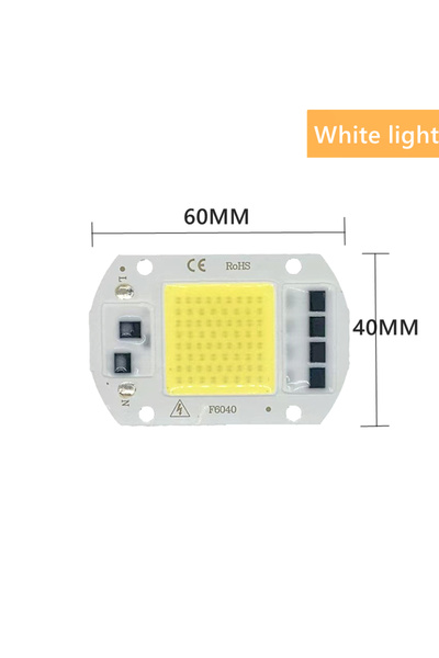 Choice 30W AC 110V Cold White 110/220V LED COB Lamp Bead 20W 30W 50W IP65 Sma...