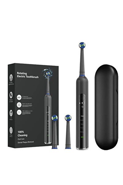 Choice1 رأس فرشاة أسود مقاس 8 بوصات متوافق مع فرشاة الأسنان الكهربائية الدوار...