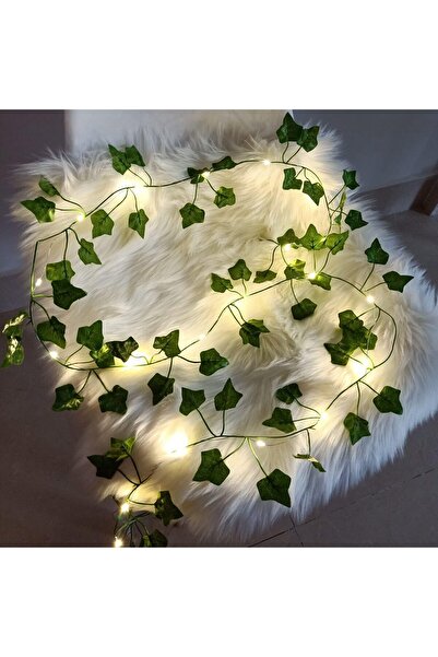 Choice 2M20LED Warm White 1Pack Ivy Fake Vines Artificial Ivy with 20 LED Str...