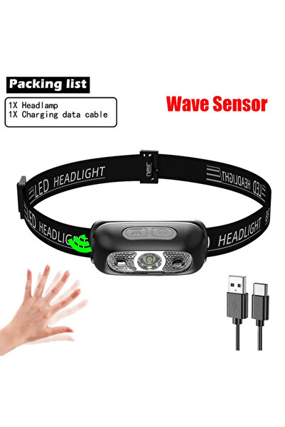 Choice Sensor A Mini Rechargeable Powerful Sensor Headlamp Fishing Camping US...
