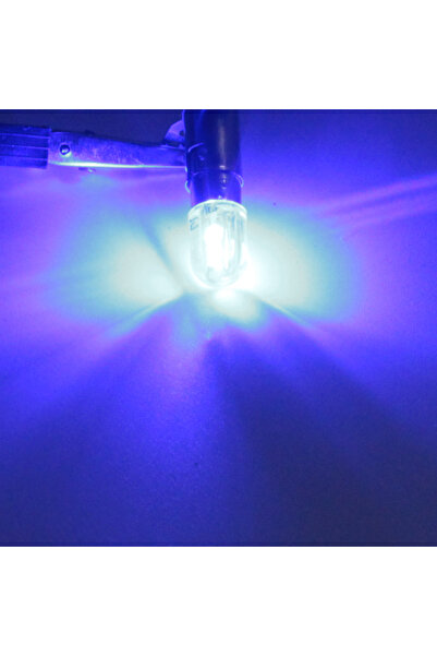 Choice مصباح LED داخلي للسيارة BA9S T4W يعمل بجهد 12 فولت تيار مستمر، بدون لو...