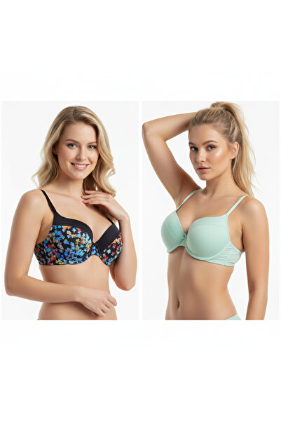 BONBON Women's Underwire Supported 2-Piece Bra Bb2278