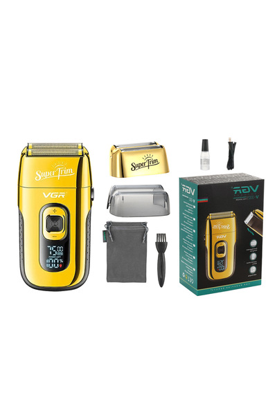Choice3 332 golden VGR 332 Face Shaver with Blade Professional Hair Trimmer G...