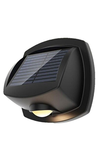 Choice مصباح جداري جديد يعمل بالطاقة الشمسية بتقنية LED، لون أبيض دافئ، مزود ...