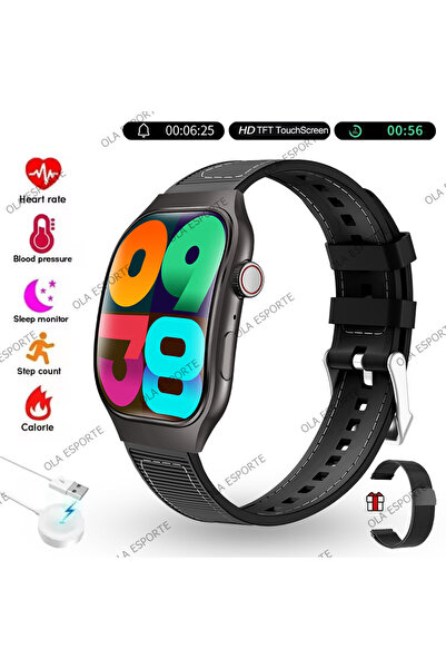 Choice ساعة Bk22Milan الذكية الجديدة للرجال، مزودة بتقنية بلوتوث للمكالمات، و...