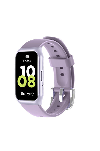 Choice ساعة ذكية بنفسجية من سيمسون لاب متوافقة مع Fit3، تدعم الاتصال عبر البل...