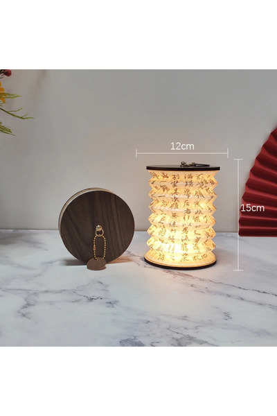 Choice1 مصباح طاولة قابل للطي يعمل باللمس، مزود بإضاءة LED قابلة للتعتيم، مصب...