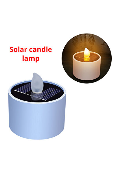 Choice solar candle lamp Solar Simulated Candle Lamps Flameless Rechargeable ...