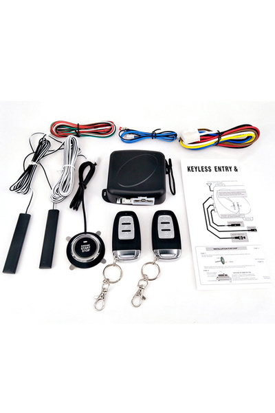 HALAMODO 9 قطع من مفاتيح تشغيل السيارة وسيارات الدفع الرباعي، نظام الدخول بدو...