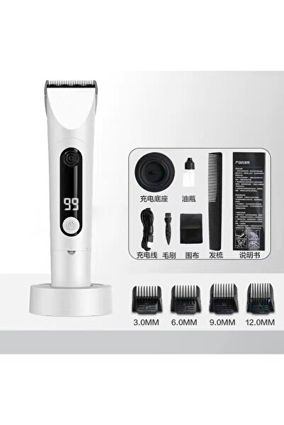 Xiaomi ماكينة حلاقة الشعر الاحترافية الجديدة من ميجيا، بيضاء اللون، بثلاث سرع...