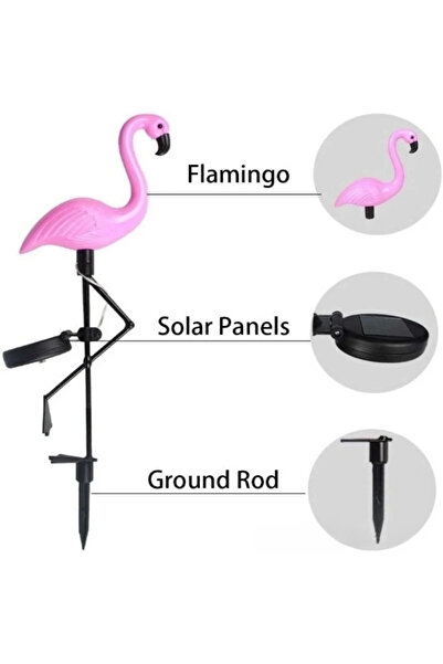 Choice 1PC 1pc Flamingo Garden Led Stake Waterproof LED Landscape Ground Lamp...