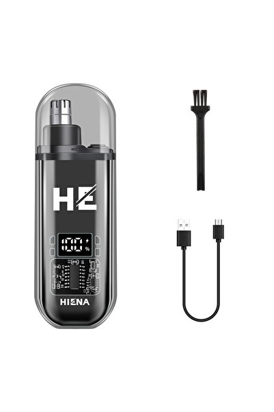 Choice ماكينة تشذيب شعر الأنف الكهربائية الصغيرة للرجال، سوداء اللون، محمولة،...