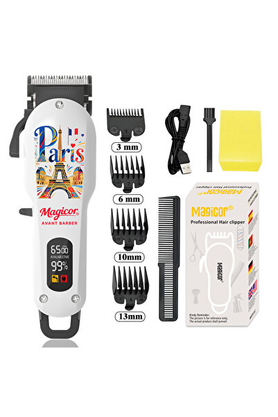 Choice 8096C MAGICOR Hair Clippers Men Cordless Rechargeable Hair Clipper&Tri...