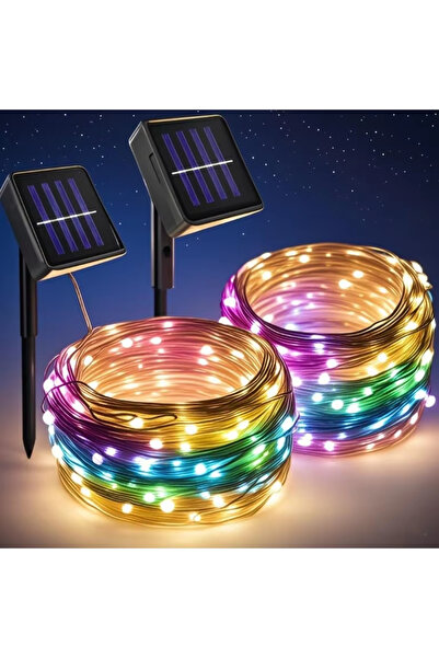 Choice 32M 300LED Muliticolor-2Pcs 32M/22M/11M/7M Solar Festoon Led Fairy Str...