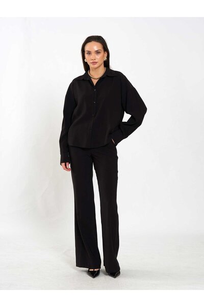 Coral 080798 Basic Shirt Black