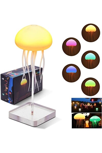 Choice Jellyfish Bionic Jellyfish LED Night Lights USB Rechargeable with Remo...