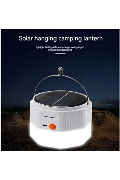 Choice مصباح تخييم يعمل بالطاقة الشمسية، مصباح تخييم LED محمول قابل لإعادة ال...