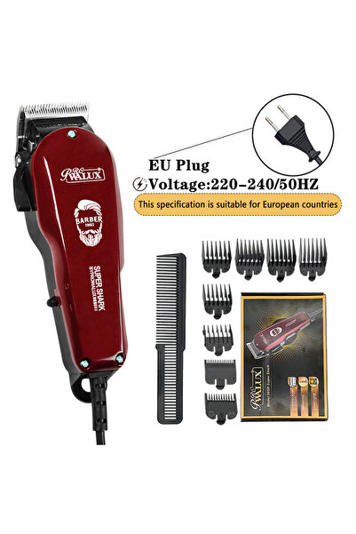 Choice ماكينة حلاقة شعر رجالية احترافية من والوكس، لون أحمر كلاسيكي، بقوة 10 ...