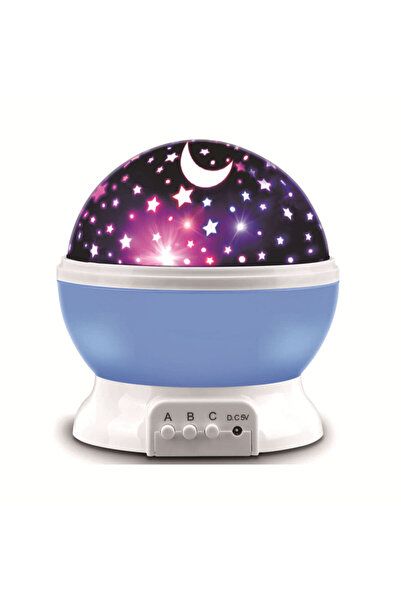 Choice USB Plug Blue base 2025 new model LED Starry Night Light Auto Rotating...
