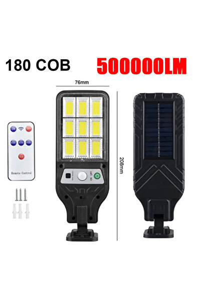 Choice1 مصباح LED خارجي يعمل بالطاقة الشمسية، مزود بمستشعر شمسي، بقوة 500000 ...