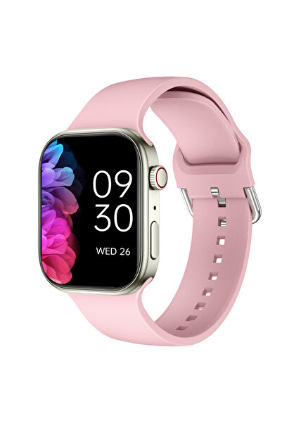 Choice ساعة أبل الوردية 2025 الذكية، شاشة عالية الدقة 1.83 بوصة، مكالمات بلوت...